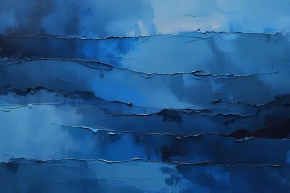 A Blue and White Background for Creative Excellence