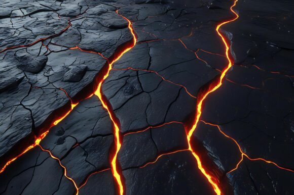 A Lava Crack in the Ground: A Strategic Visual for Creative Projects