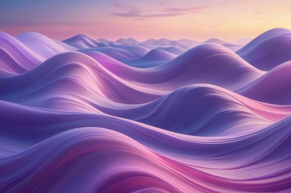 A Purple and Pink Waves: A Strategic Visual Tool for Creative Projects