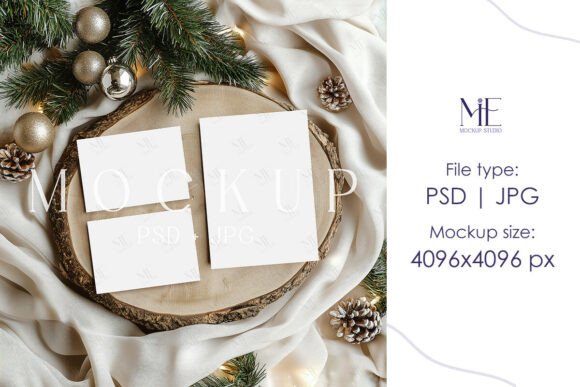 Christmas Invitation Set Cards Mockup: A Practical Guide for Creative Professionals