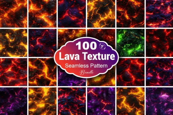 Lava Texture Seamless Pattern: Fire Up Your Creative Projects