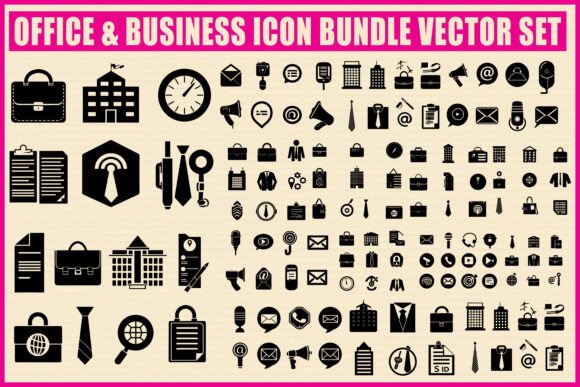 Office Business Icon Bundle