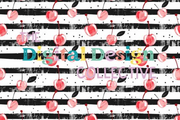 Seamless Bow Cherry Paper: A Versatile Design Resource for Creative Projects
